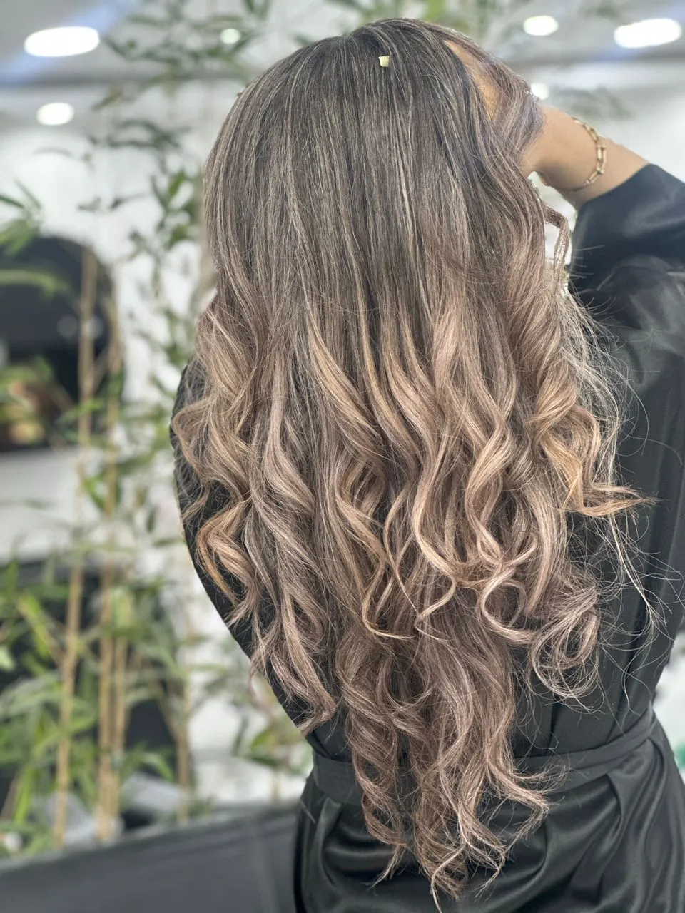 هایلایت و براشینگ مو